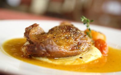 eendenbout met sinaasappelsaus