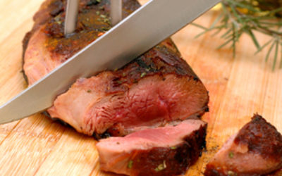 bbq-eend met mango